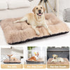 Tapis Moelleux pour Chien et Chat - Coussin Carré en Peluche Ultra Doux