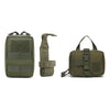 Kit 3 Sacoches Tactiques MOLLE pour Chien – 2 Pochettes + Ceinture