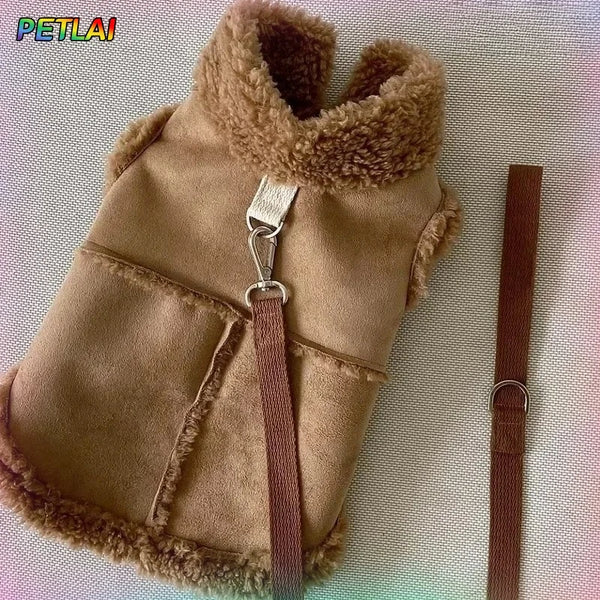 Gilet en coton pour chien et chat | Automne-hiver