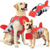 Gilet de Sauvetage pour Chien – Aileron de Requin Réglable Piscine et Mer