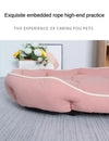 Coussin Panier Luxe pour Chien et Chat – Mousse Haute Résilience Imperméable