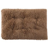 Tapis Moelleux pour Chien et Chat - Coussin Carré en Peluche Ultra Doux