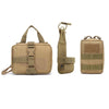 Kit 3 Sacoches Tactiques MOLLE pour Chien – 2 Pochettes + Ceinture
