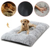 Tapis Moelleux pour Chien et Chat - Coussin Carré en Peluche Ultra Doux
