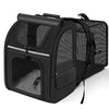 Mochila expandible para gatos y perros pequeños: transpirable y plegable