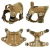 Kit Tactique Militaire pour Chien – Harnais, Collier, Laisse et Pochettes MOLLE