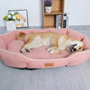Coussin Panier Luxe pour Chien et Chat – Mousse Haute Résilience Imperméable