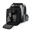 Mochila expandible para gatos y perros pequeños: transpirable y plegable