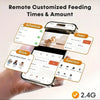 Distributeur Automatique 4L et Fontaine 2,2L pour Chien et Chat – WiFi, Caméra et Capteur