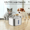 Distributeur Automatique 4L et Fontaine 2,2L pour Chien et Chat – WiFi, Caméra et Capteur