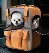 Sac à Dos de Transport Grande Capacité pour Chien et Chat – Tissu Oxford Respirant