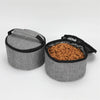 Kit de Voyage Complet pour Chien – Sac de Transport avec Gamelles et Contenants Alimentaires