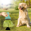 Recogedor portátil para excrementos de perro: recogedor de residuos con dispensador de bolsas integrado