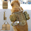 Kit 3 Sacoches Tactiques MOLLE pour Chien – 2 Pochettes + Ceinture