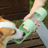 Gourde 2-en-1 pour Chien et Chat – Biberon et Gamelle de Voyage 500 ml