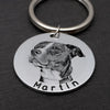 Médaille Personnalisée pour Chien avec Photo - Pendentif d'Identification Gravé pour Collier