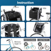 Panier Vélo pour Chien et Chat – Sac de Transport Extensible 4 Accès