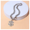 Collier Bijou pour Chien – Chaîne Plaquée Or ou Argent avec Pendentif